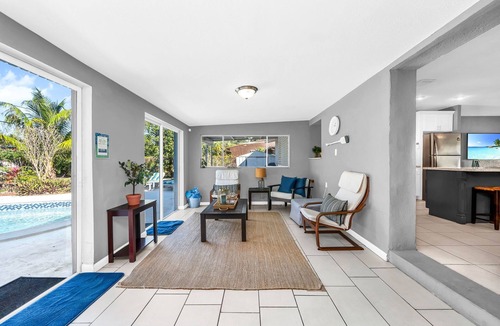 North Miami Beach House | North Miami Beach Villa w/HEATED Pool & Grill. FIFA READY! 15 Mins to HardRock!