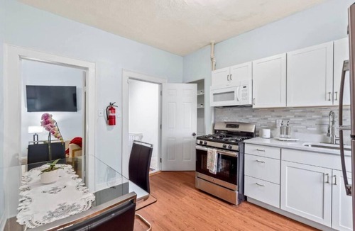 West New York Apartment | NY City Views Retreat & Good Transportation