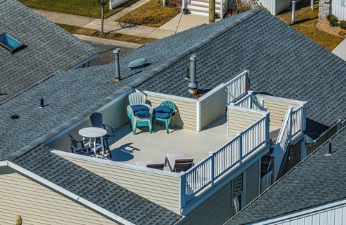 North End Condo | Ocean City Walk to Shore- 4 Bedrooms with Rooftop Deck & Porch