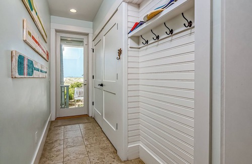 South Beach House | Ocean front 5 bedroom reverse floor plan home! Access to both clubs and 2 new golf carts