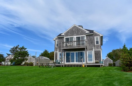 Dennis Port House | Ocean front Family Compound with a 200-foot private beach, on Nantucket Sound