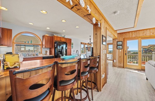 Avon House | Ocean View Retreat w/Private Htd Pool, Hot Tub ~ Steps to Beach ~ Dog Friendly