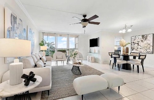 Lauderdale-by-the-Sea Apartment | Oceanfront 2 Bedroom Condo with Sunset Views