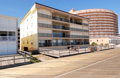 Ocean City Condo | Oceanfront 3 Bedroom Condo directly on the Boardwalk with a Great Balcony