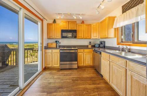 Avon House | Oceanfront Avon Home w/Hot Tub, Game Room, Community Pool and Tennis/Pickleball