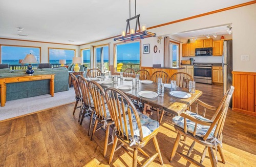 Avon House | Oceanfront Avon Home w/Hot Tub, Game Room, Community Pool and Tennis/Pickleball
