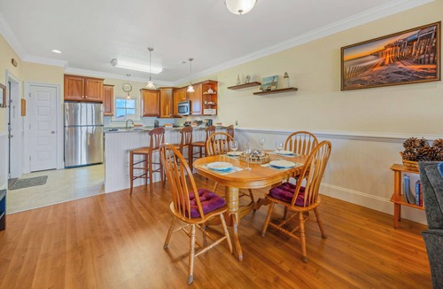 Rodanthe House | Oceanfront Condo with Private Sundeck, Resort Pool, Elevator, and Beach Access