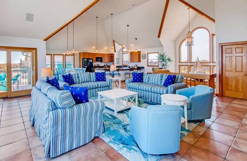 Rodanthe House | Oceanfront Dog Friendly Home w/Pool, Hot Tub, Game Room, Direct Beach Access