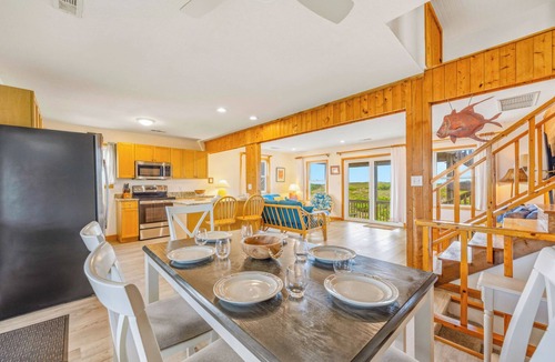 Avon House | Oceanfront Dog Friendly Home w/Saltwater Pool, Hot Tub, Cabana, and Tiki Bar