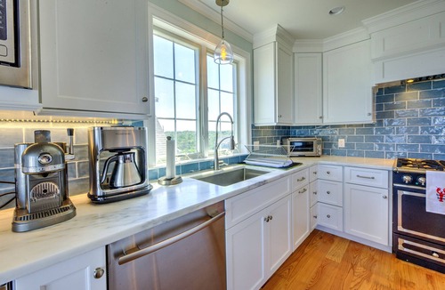 East Sandwich House | OCEANFRONT! Fabulous new construction with Central AC at East Sandwich Beach
