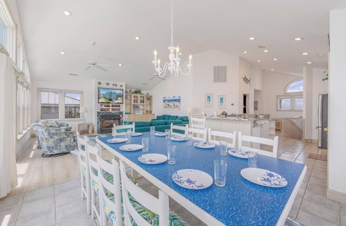 Hatteras House | Oceanfront Home w/Private Pool, Hot Tub, Game Room, and Grill