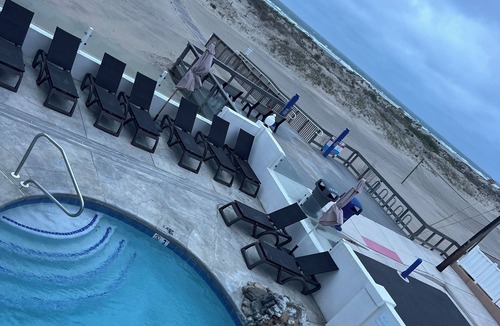Wildwood Crest Condo | Oceanfront Oasis with Private Balcony and Heated Pool in Wildwood Crest