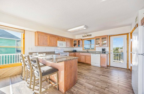 Salvo House | Oceanfront Peaceful Easy Feeling! Home w/Hot Tub, Game Room, Easy Beach Access