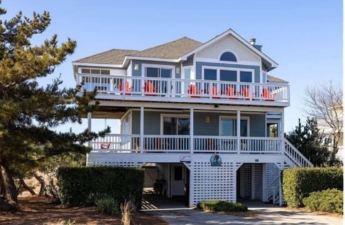 Ocean Hill House | Oceanside Home in Corolla with 5 minute walk to the beach!