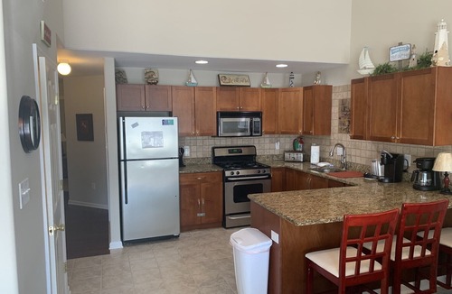 Wildwood Condo | OceanView, 1 Blk to Boardwalk 4 Sleeping Areas, 3 Full Bath