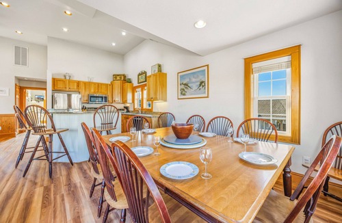 Rodanthe House | Oceanview Dog Friendly Home w/Private Pool, Hot Tub, Game Room, Beach Nearby
