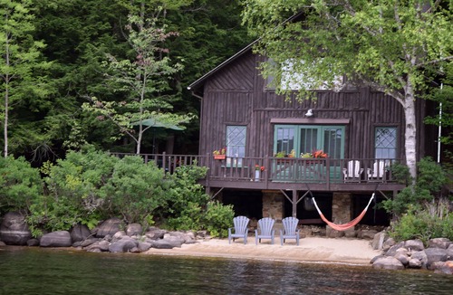 Long Lake Cabin | Off-season available! Classic Dryland ADK Boathouse On The Shore Of Long Lake