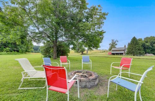 West Winfield House | On 22 Acres! Retreat w/Views in Burlington Flats