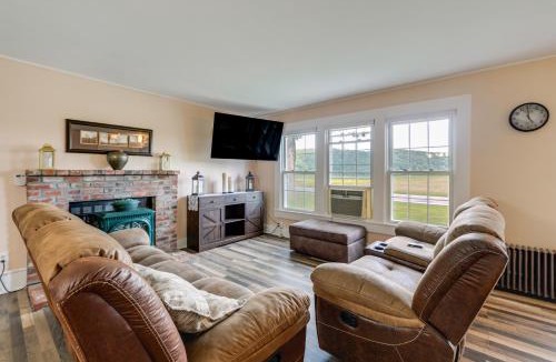 West Winfield House | On 22 Acres! Retreat w/Views in Burlington Flats