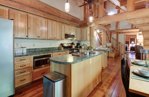 Valley Springs House | One of a Kind Log Home Tucked Away in the Woods!