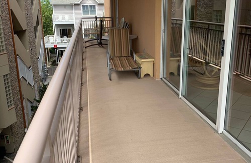 Midtown Ocean City Condo | Panoramic Ocean view from this Ocean front, southern exposure 2nd floor condo