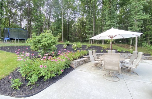 Macon House | Peaceful & Private home located on 4 acres with heated pool, hot tub & zip line!