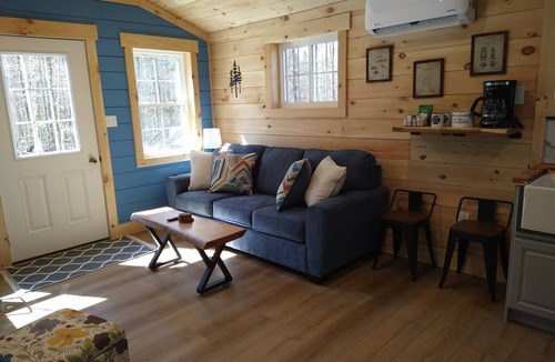 Malone Cottage | Peaceful, secluded, wooded retreat 1 mile from Adirondack Park-near skiing
