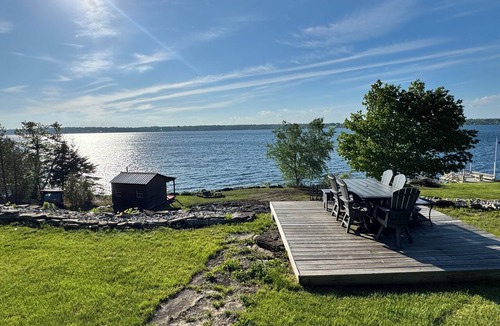 Brier Hill House | Perch Bay Hideaway- A St. Lawrence River house.