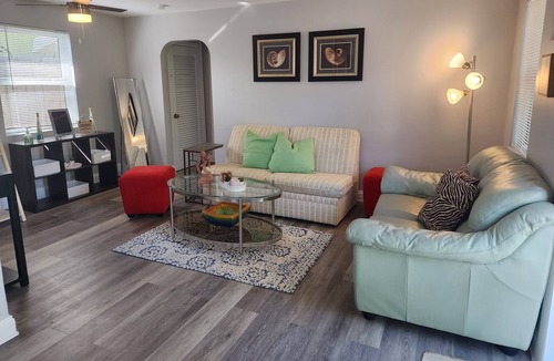 East Ocean Ave Apartment | Perfect getway minutes away from the beach!