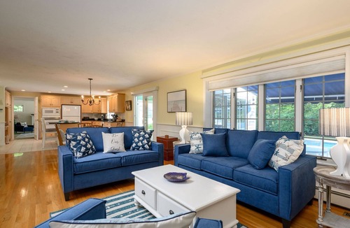 Harwich Port House | Pool, Central AC, Walk to Harwich Port & Beach