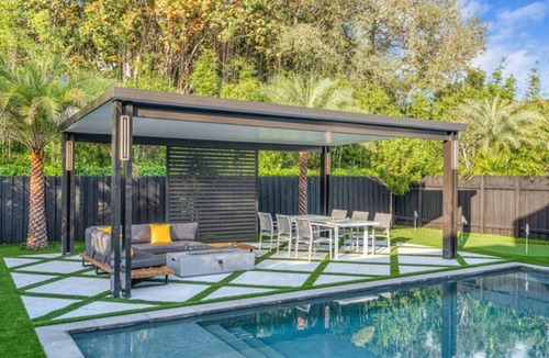 Buena Vista House | Pool Luxury Villa 5BR Wynwood BBQ Grill