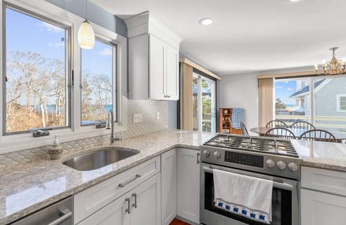 Popponesset House | Popponesset- 3 bedrooms, 3 baths, sleeps 6 & outdoor shower. Views for miles.