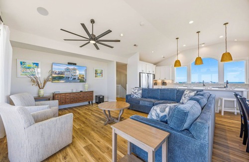 Hatteras House | Premier Oceanfront Dog Friendly w/Pool, Hot Tub, Elevator, Theater, Much More