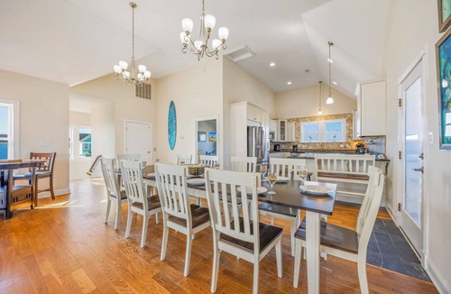 Rodanthe House | Premier Oceanfront Dog Friendly w/Pool, Hot Tub, Elevator, Game and Media Rooms