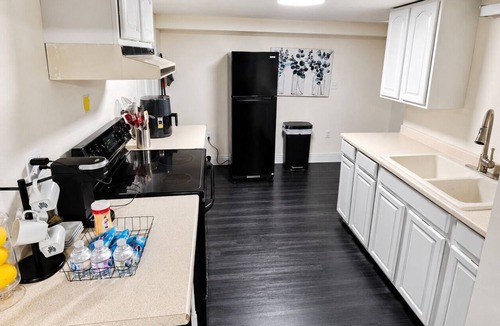 Webster Square Apartment | Private 2BR Retreat AC, Parking & Family-Friendly Yard