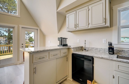 Colington Harbour House | Private Dock & Beach Access: Kill Devil Hills Home