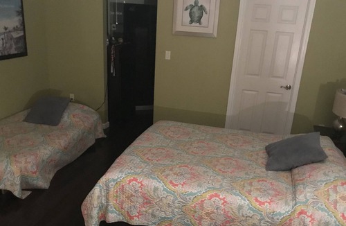 Coral Ridge Isles Apartment | Private guest room on the water.