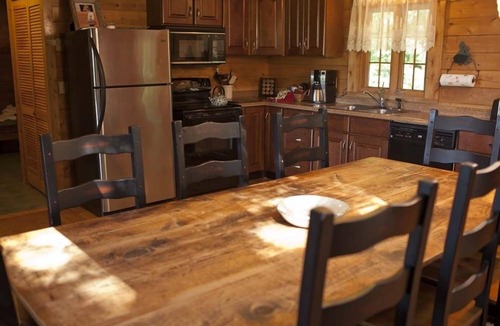 North Ferrisburgh Cabin | Private log cabin with hot tub and mountain views on 14 acres, pet friendly!