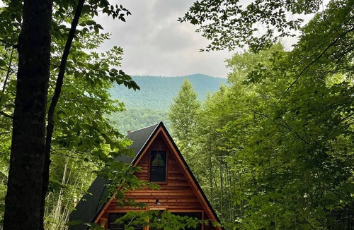 Edray Cabin | Private Mountain View Alpine A-Frame 8 miles to Snowshoe