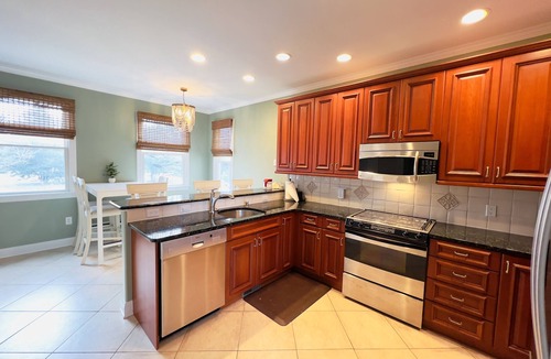 Cape May House | Private oasis with heated pool First floor master.