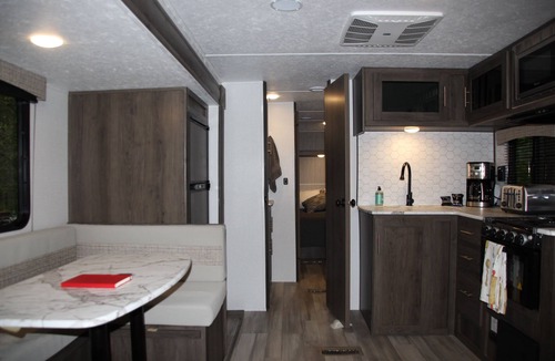 Martin City House | Private Travel Trailer for 2 Near Glacier Park