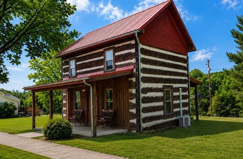 Chesterhill Cabin | Quaker Freedom Cabin. Historic c1834 log cabin. Pet friendly!