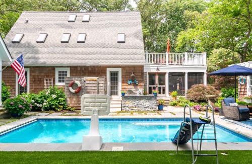 The Pines House | Quiet Pines Escape with Private Pool and BBQ near the Beach