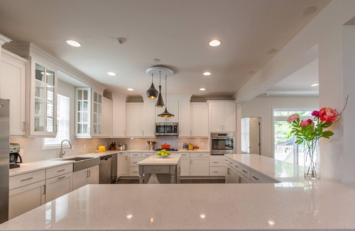 Dodds Addition House | Rehoboth Beach House Rec Room Parking Patio