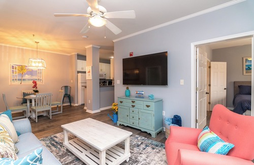 Rehoboth Beach Condo | Relaxed Beach Condo - Blue Oasis, Pool, 2BR 2 Bath, Sleeps 6