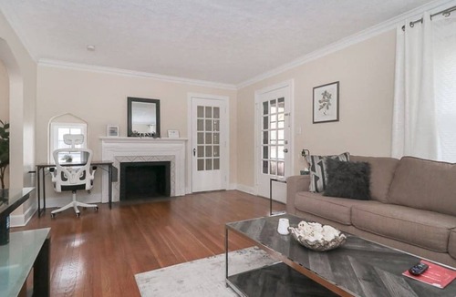 South Euclid House | Relaxing Brick Tudor Home near Oakwood Park