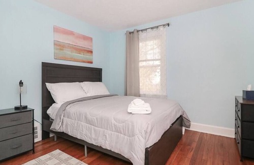 South Euclid House | Relaxing Brick Tudor Home near Oakwood Park