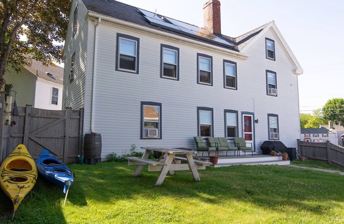 Essex Apartment | Relaxing Rivers Edge Main Street Retreat