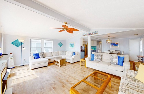 Montego Bay House | Renovated waterfront home with dock, bay access, & shared pool/tennis