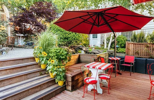 Provincetown Hotel | Romantic Room with Fireplace & Private Deck in Downtown Provincetown